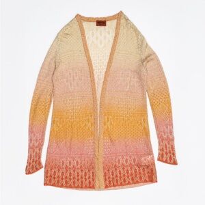 Missoni Knit Space Dye Ombre Sweater Size S